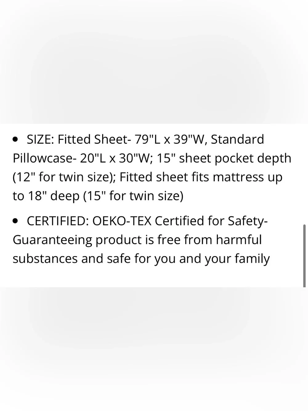 TWIN/TWIN XL 3Pc SHEET SET 100% Polyester Microfiber  - CLARKSON BLUE